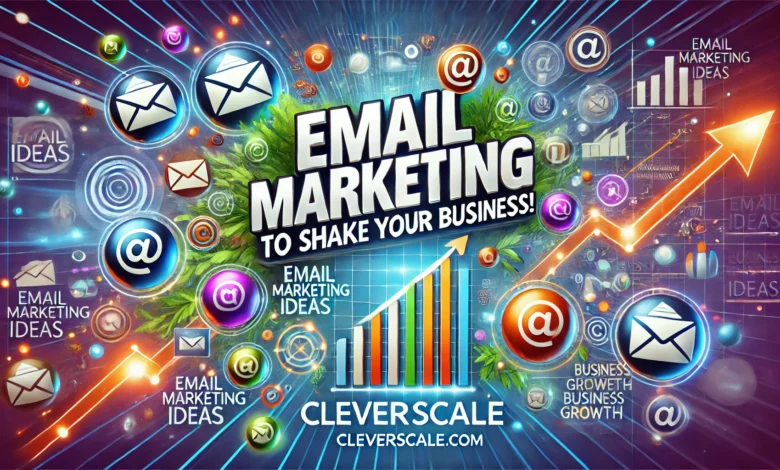 Email Marketing Ideas to Shake Your Business Up! | CleverScale.com